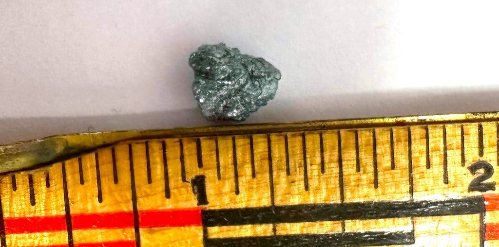 Blue Diamond Rough Facet Canadian 2 carat 8mm Raw