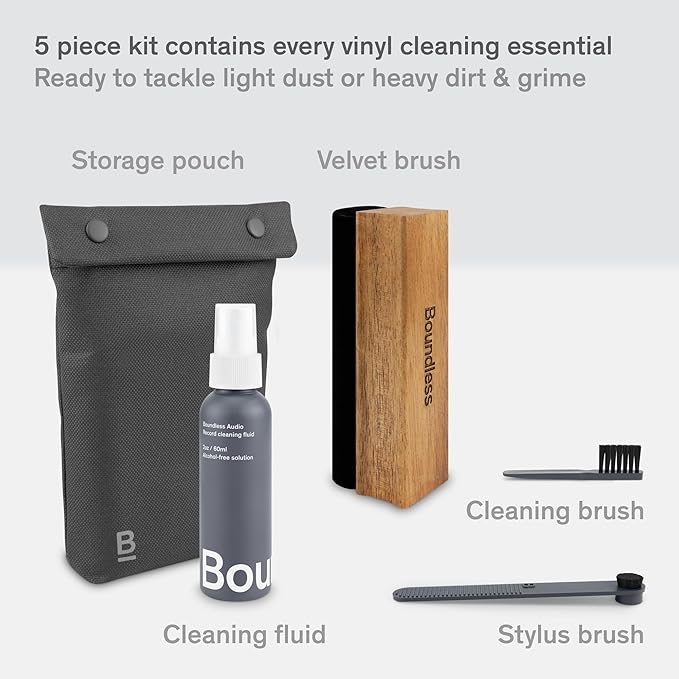 Essential Record Cleaning Kit (5 Piece)