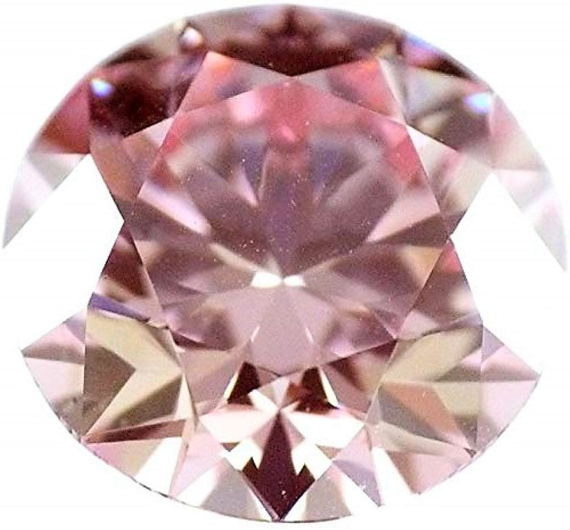 Pink Diamond Round Cut African 2mm Micro Sized