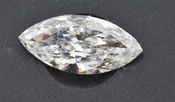 White Diamond Marquise Cut African 4mm x 2.5mm Micro Sized