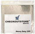 CheckOutStore Clear Plastic CPP for 12" LP Vinyl 33 RPM Record ONLY (INNER Sleeves)