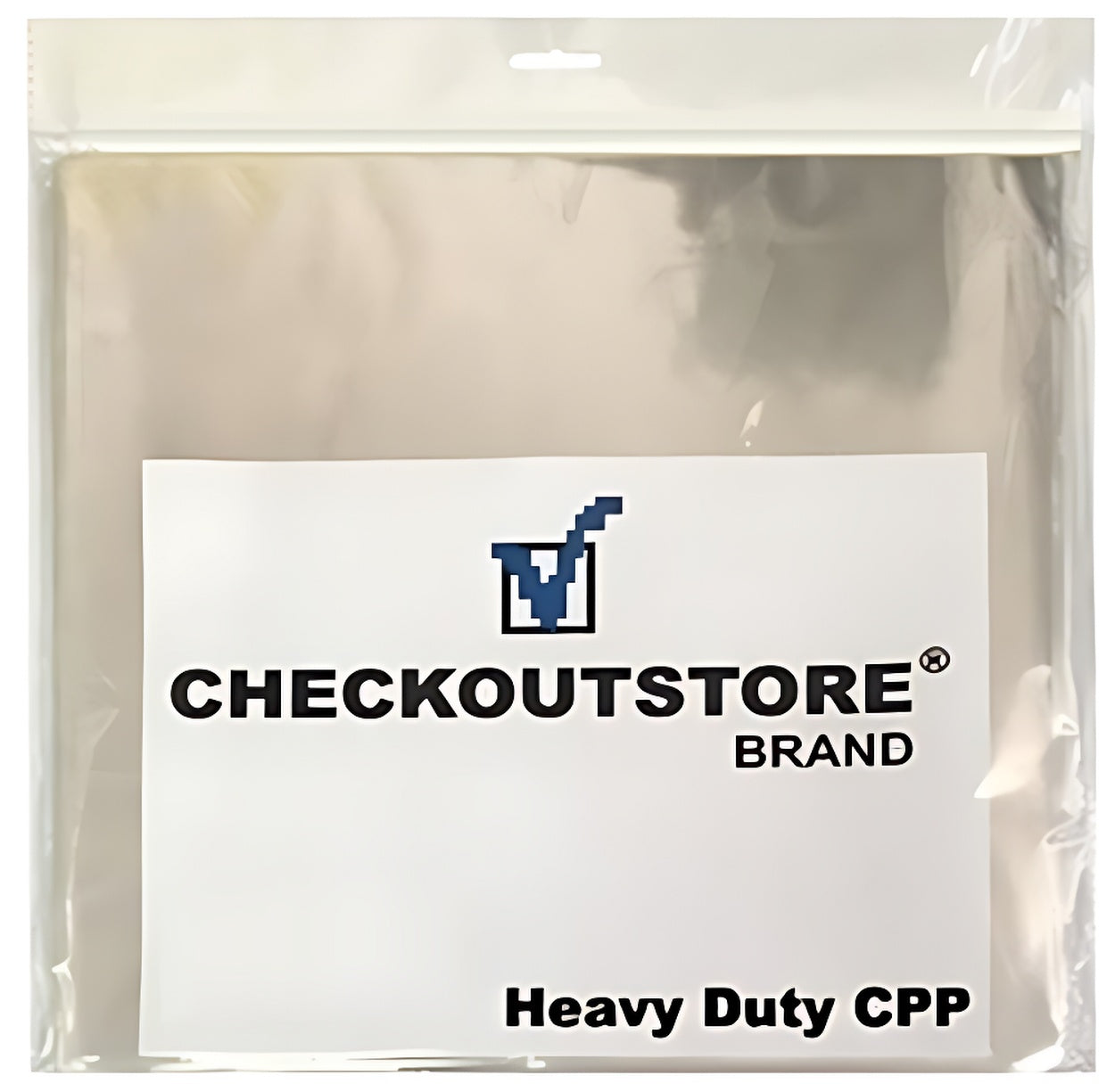 CheckOutStore Clear Plastic CPP for 12" LP Vinyl 33 RPM Record ONLY (INNER Sleeves)