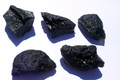 Tektite Lot 5 Pieces Meteorite Fragment Impact Glass Space Rock